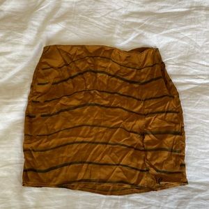 Blue Life Tiger Silky Skirt